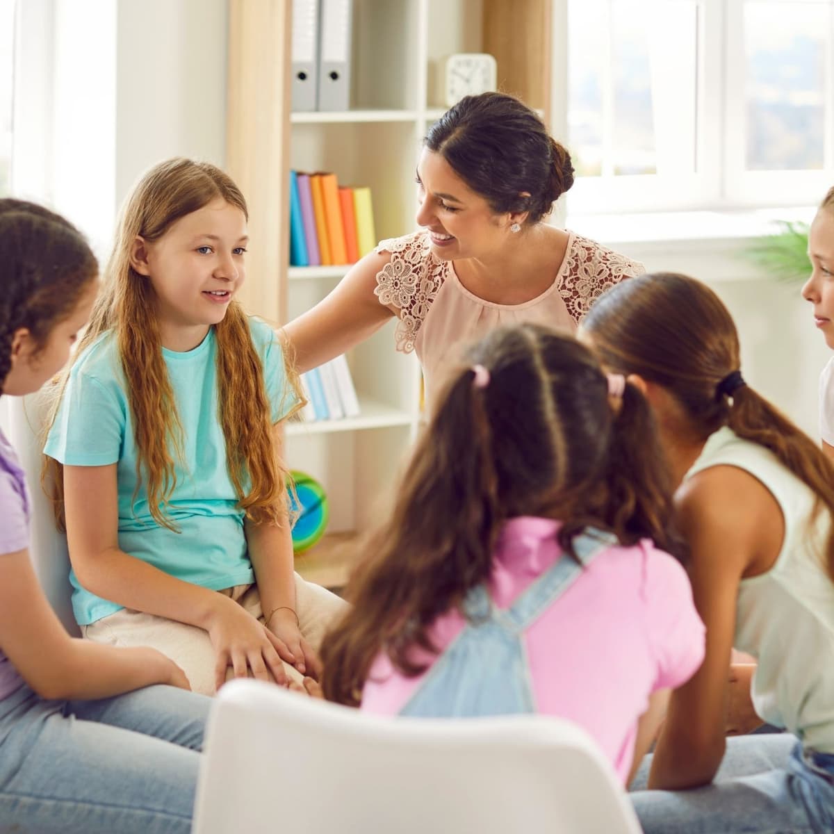 Group therapy and workshops for kids at Young Sprouts Therapy