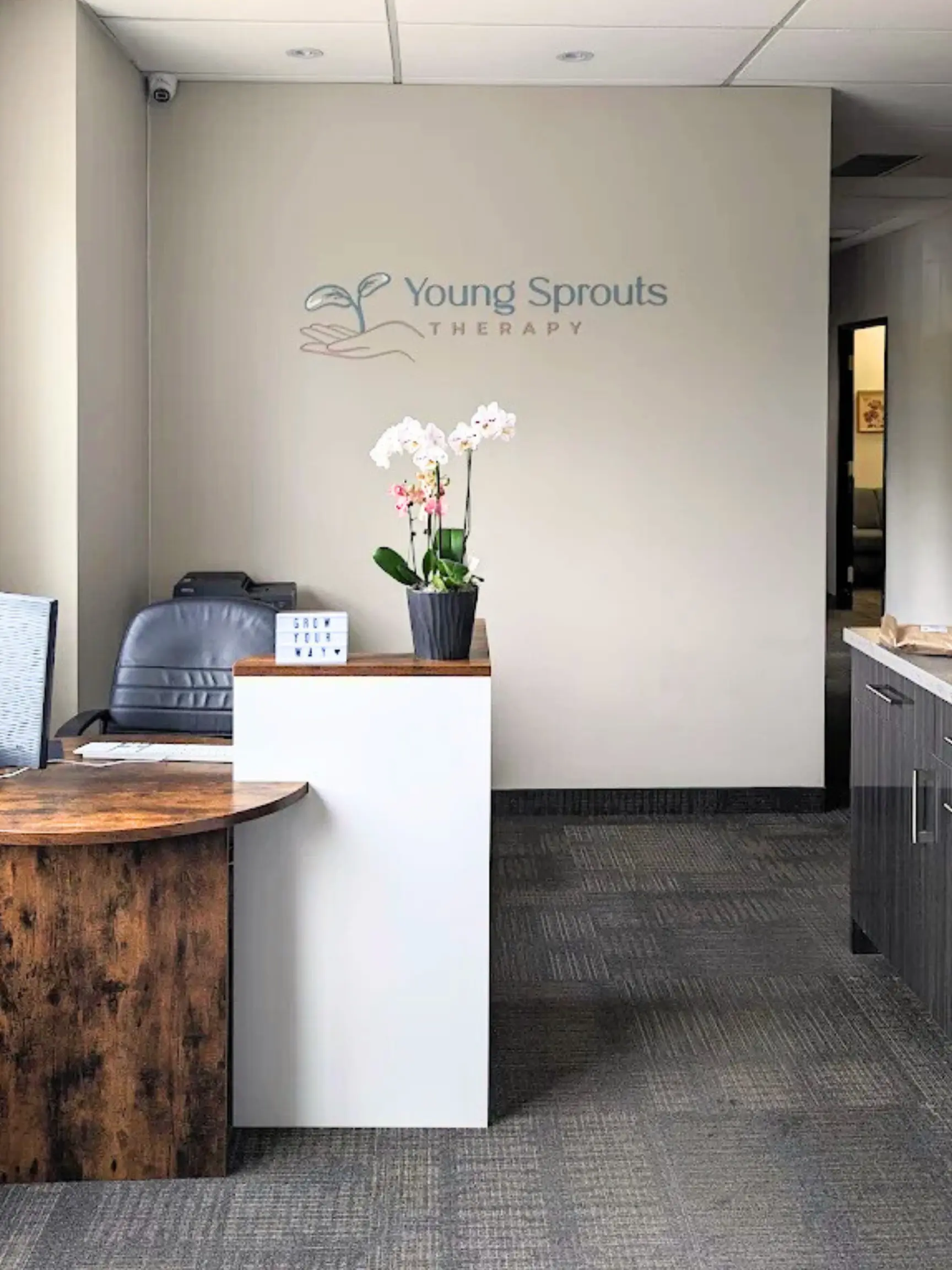 Thornhill therapy reception area